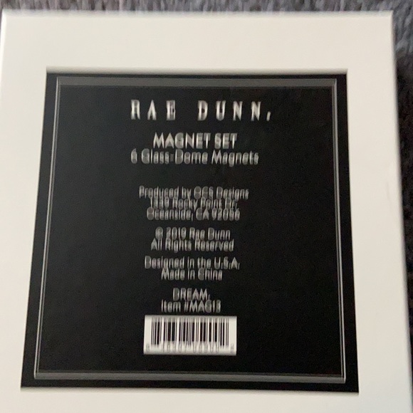 Rae Dunn Six Magnets Set - Picture 4 of 4